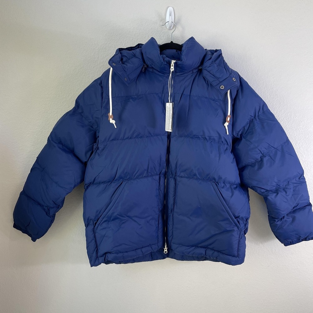 Alpine Design Jacket Mens XL Blue Puffer Water Repellent Thermolite Quilted Coat